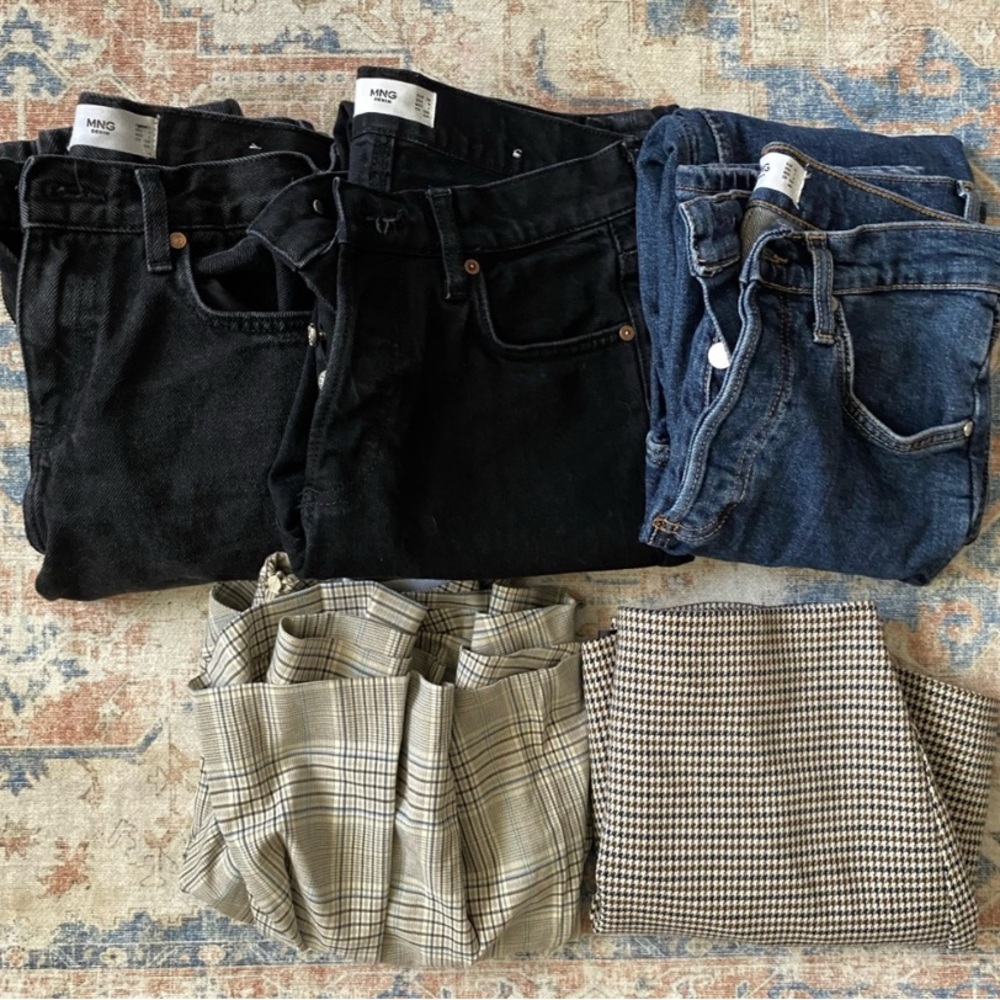 NWOT • mango jeans/ skirt bundle